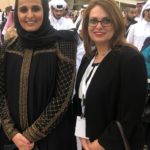 Sheikha Al-Mayassa bint Hamad bin Khalifa Al Thani & Sihem Souid