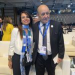 Jean-Yves Le Drian & Sihem Souid